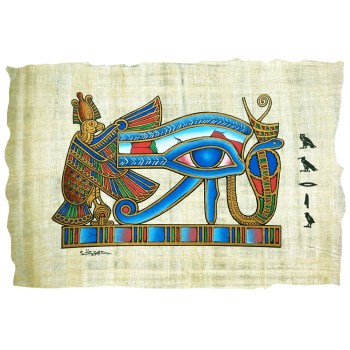 papiro del ojo de Horus con tu nombre en jeroglífico